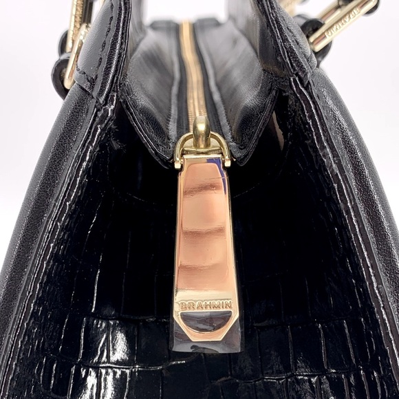 BRAHMIN BLACK CARLISLE ARDEN - Picture 10 of 15